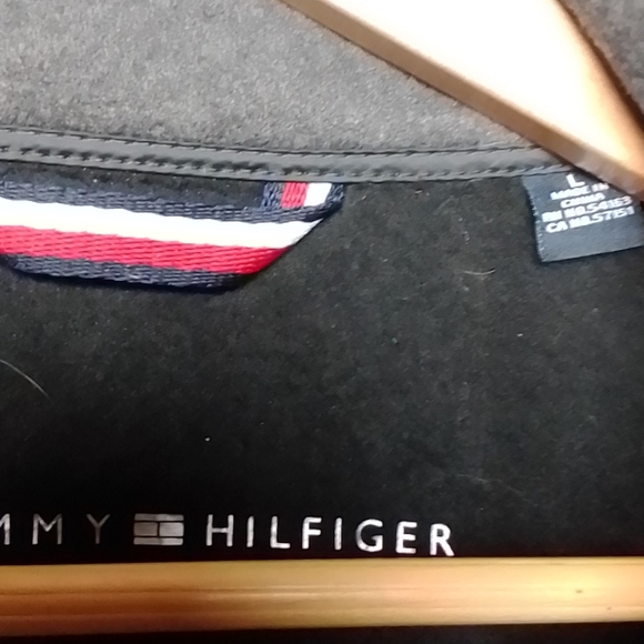 Tommy Hilfiger full zip fleece Black & gray Large - Picture 8 of 8